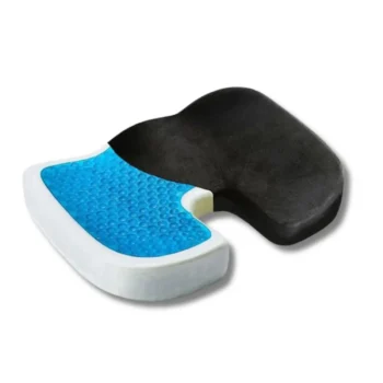 Cojin asiento viscoelástico en forma de herradura con gel