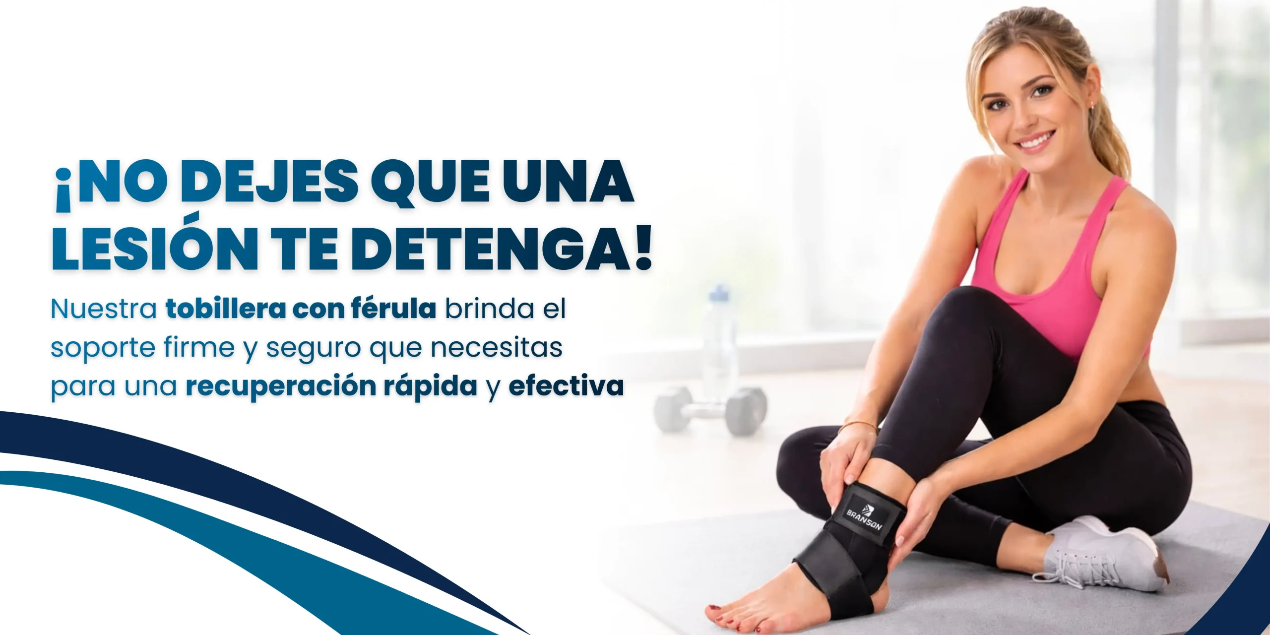 Tobillera con Férula